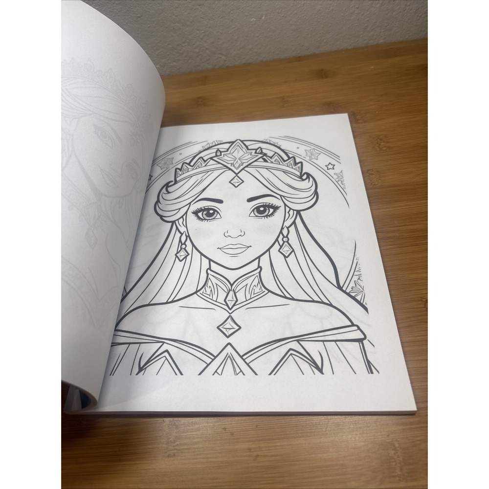Ice Princess Coloring Book - Picture 5 of 7